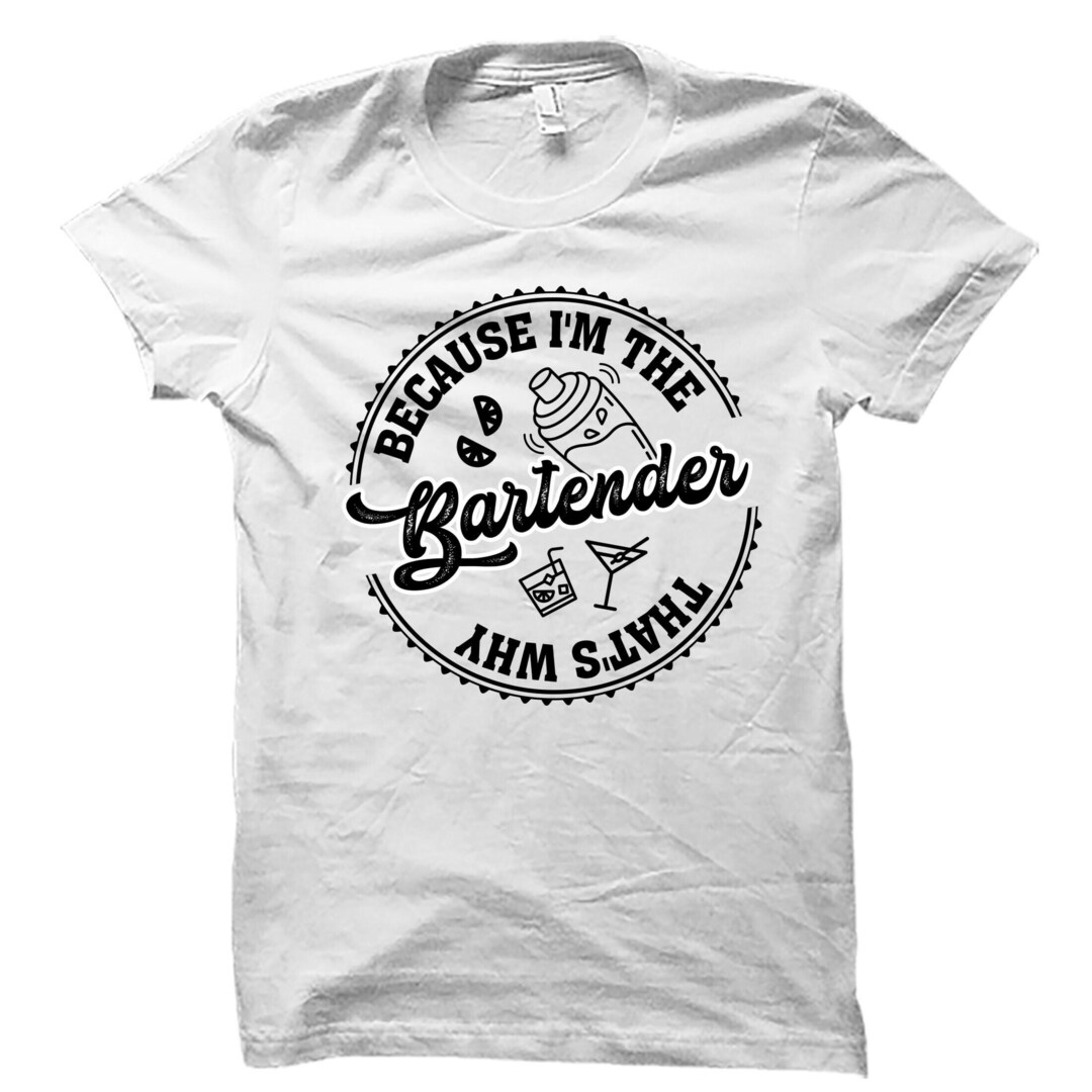 Bartender Editable Vector T-shirt Designs Bundle In Ai Svg Png Files - Foto 4